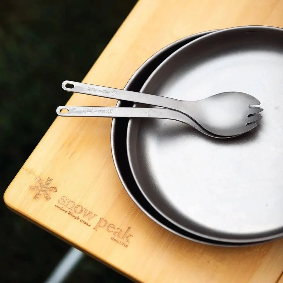 Snow Peak Titanium Spork | JONBOX Wilderness Essentials